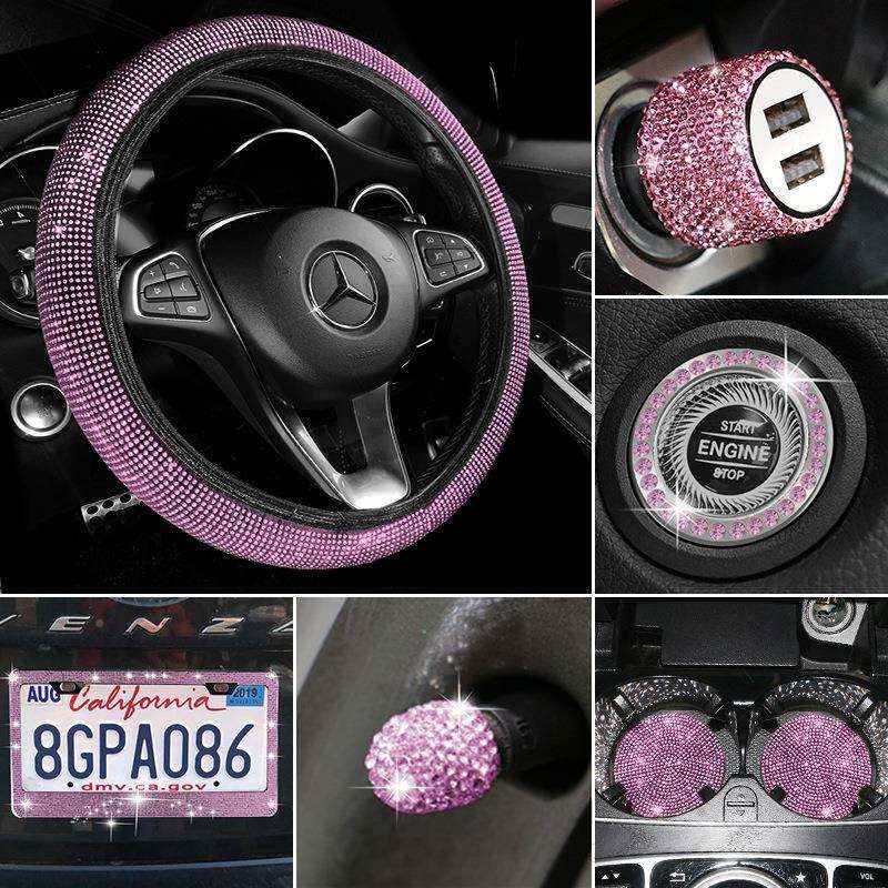 镶钻内汽车方向车盘套载把不套水钻锈钢车B000515牌框满钻汽车饰,汽车用品/电子/清洗/改装,其他内饰/驾乘用品,淘宝优惠券,粉丝福利购,淘宝优惠卷