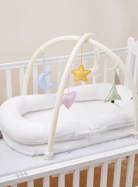 床床便携式棉婴布纱布宝宝床婴中儿NMA仿生床新生儿哄儿睡摇篮带