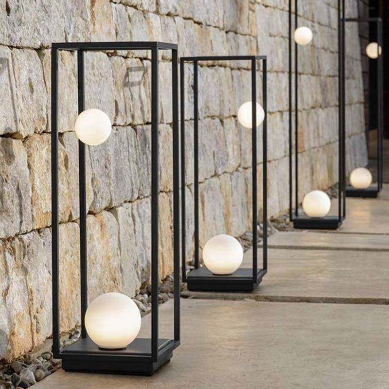 夜明珠户外庭院灯防水草坪灯别墅景观灯室外过道灯花园简约过道灯