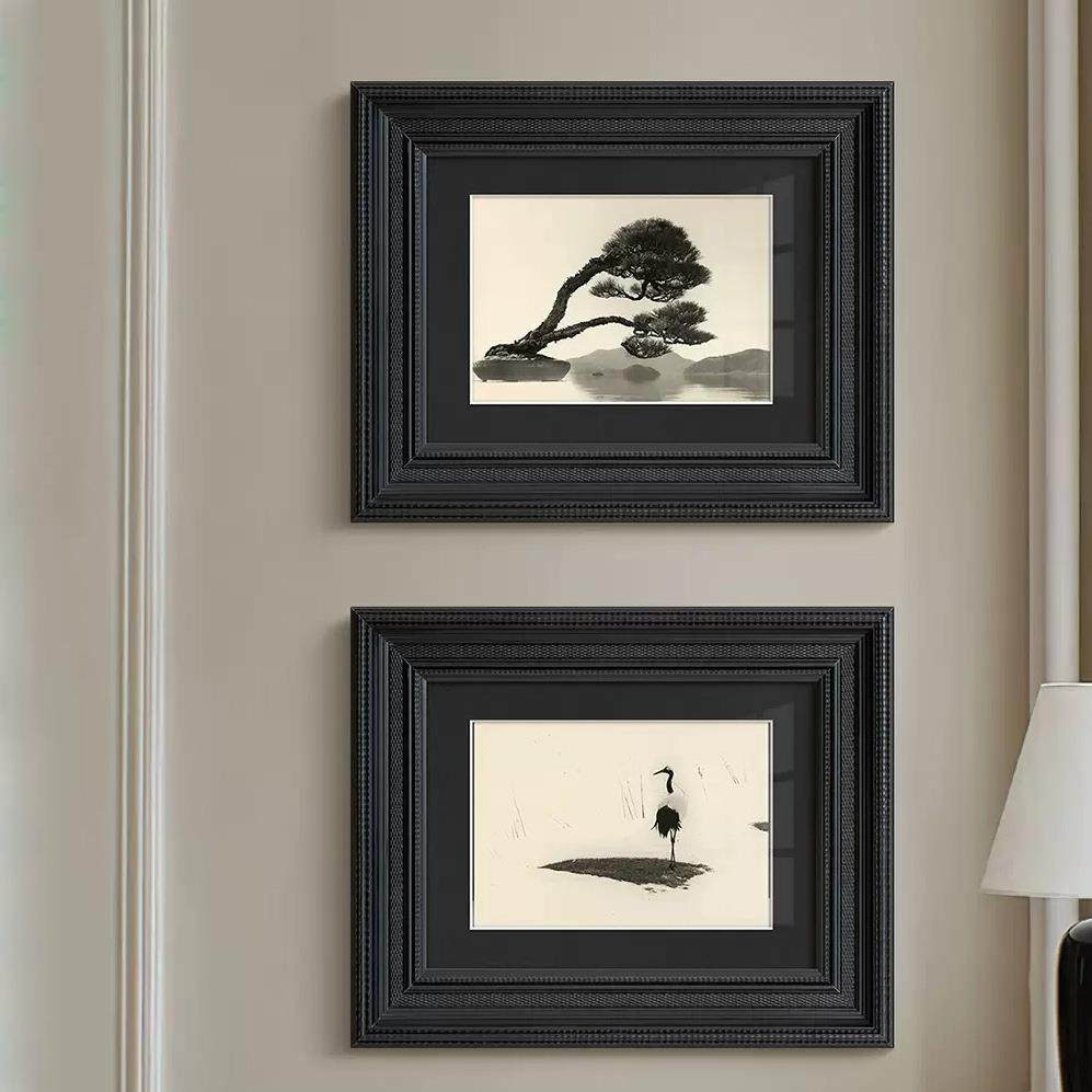 山本昌南黑白摄影法式中古风客厅装饰画美式小众复古卧室餐厅挂画,电子元器件市场,其它元器件,淘宝优惠券,粉丝福利购,淘宝优惠卷