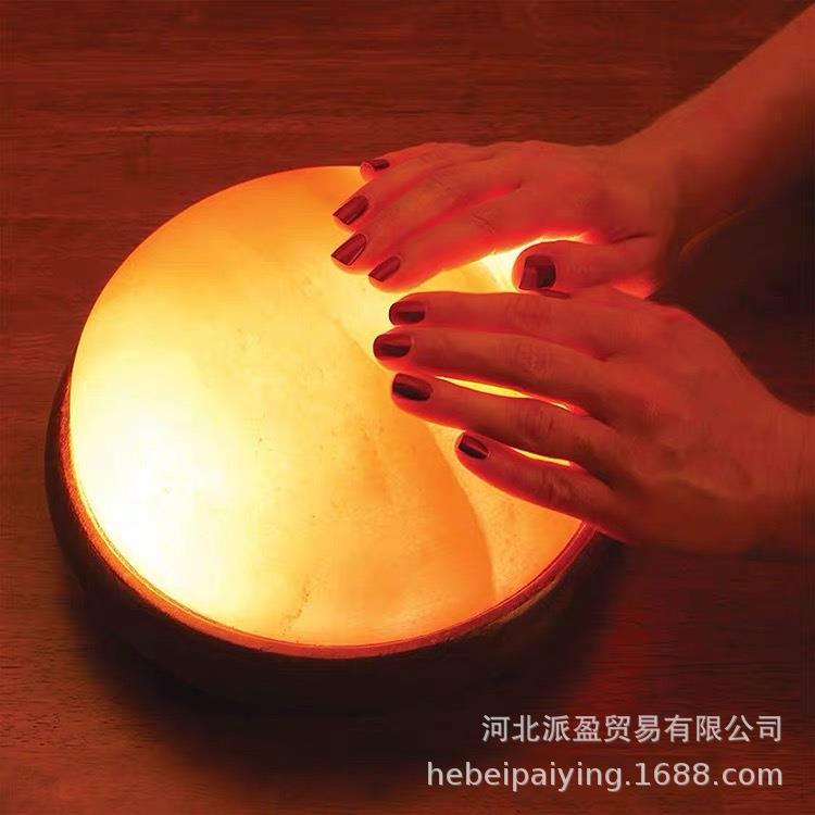 厂家喜马拉雅水晶足浴盐灯按摩玫瑰盐灯养生礼品灯各种造型灯