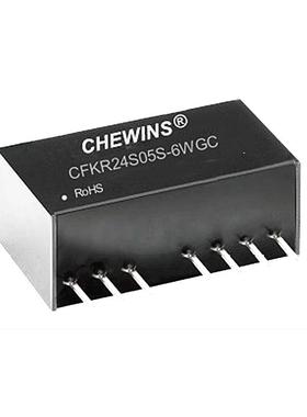 隔离6W全国产DCDC电源模块18-75V输入48V转12V CFKR48S12S-6WGC