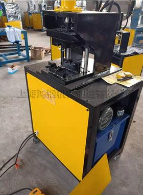 机镀锌管XHB冲孔机角铁冲孔方接管冲孔切断冲45度角焊圆管坡口器