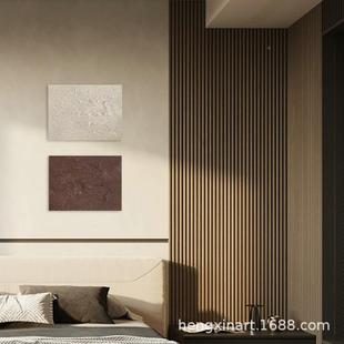 古艺术峦肌理客风厅装 饰画纯山色极简主中义抽象画素色电表648箱