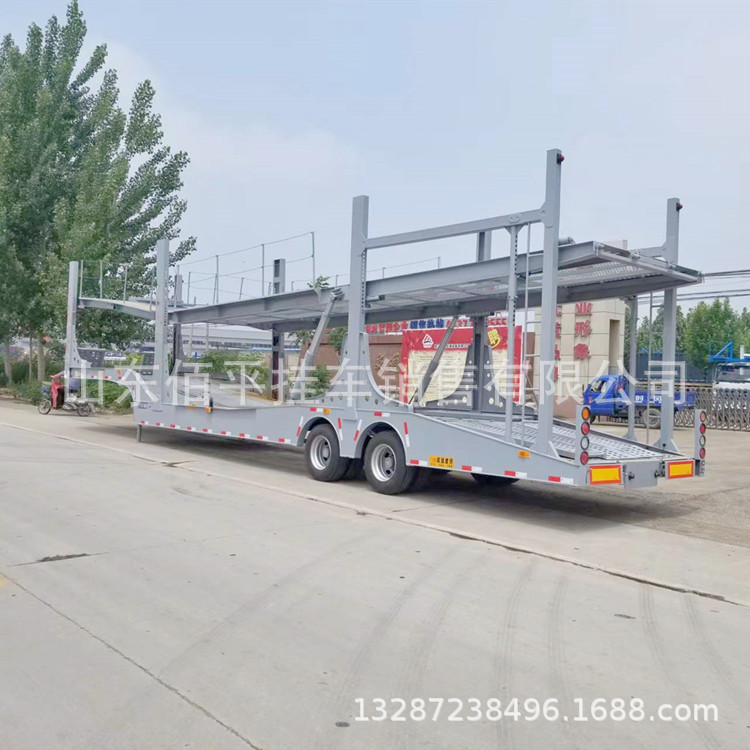 轿车托运五位板一桥两桥拖挂车
