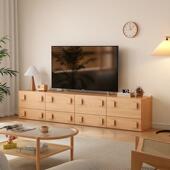 木卡门FCQ柜多功能自合由组合电视柜客实卧室简约组厅落地储物斗