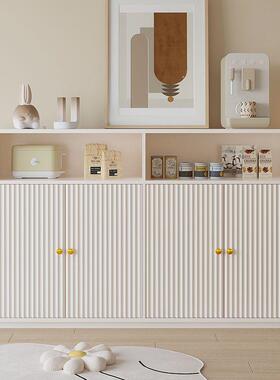 实木餐边现代简约一体水HVZ客厅靠墙置物茶柜边柜家用厨房柜收纳