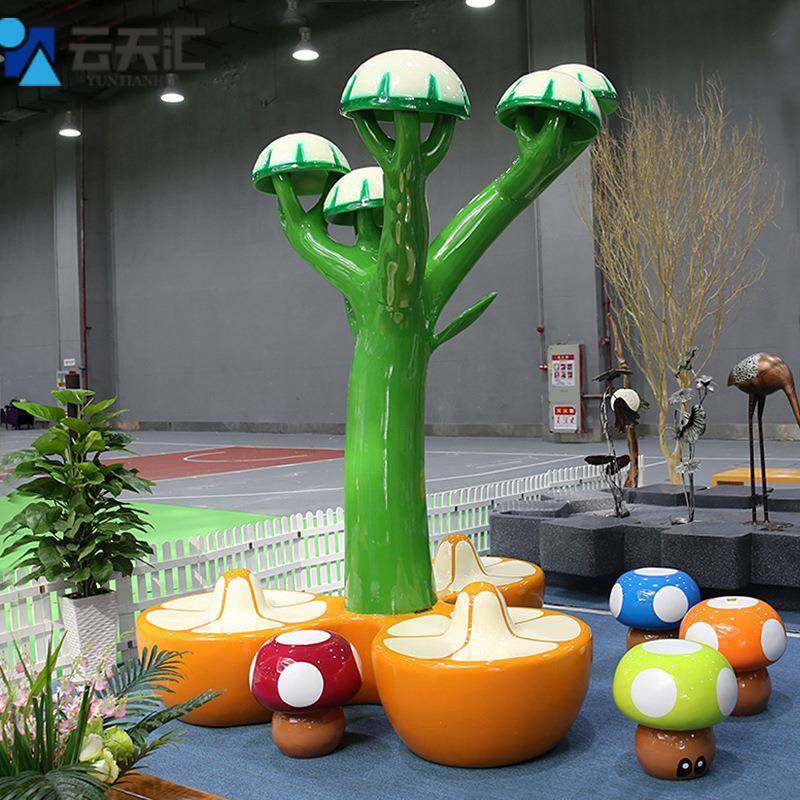 场玻璃钢异形树商雕15塑座公园街区机等候椅创意公共椅区休息场座,商业/办公家具,等候椅系列,淘宝优惠券,粉丝福利购,淘宝优惠卷