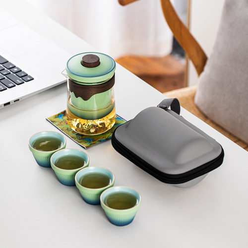 功夫便携旅行茶具套装露营快客杯
