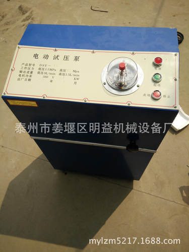 6DSY-40电动试压泵自控可调