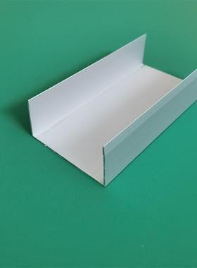 净U型材52*25*1内宽50mm铝铝合化金U型槽彩钢板包RFL条磨砂U型槽