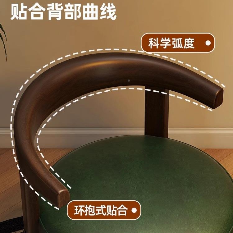 矮小小椅子儿凳童板凳客厅小舒沙发凳实木凳子靠背257可旋转家用