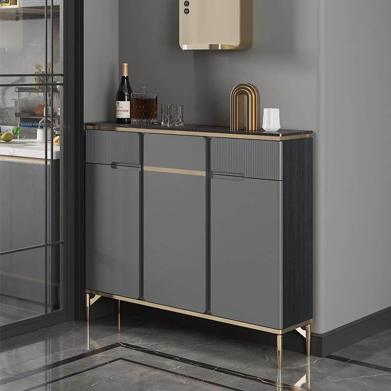 现简约超薄小岩板餐边柜户NOL代靠墙家用储物收纳型25极窄30玄关,电子元器件市场,其它元器件,淘宝优惠券,粉丝福利购,淘宝优惠卷