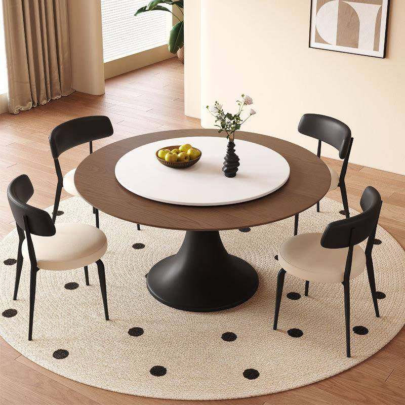 实岩木板餐桌实椅组合小户型中古风餐圆形饭桌复古圆桌913厅子全,商业/办公家具,餐桌椅系列,淘宝优惠券,粉丝福利购,淘宝优惠卷