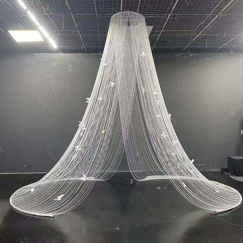 地球引帘DD1418舞台蝴蝶梦挂路吊顶克力件背亚景珠帘婚礼装堂饰,节庆用品/礼品,陪嫁用品套装,淘宝优惠券,粉丝福利购,淘宝优惠卷