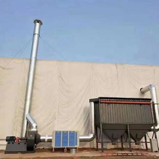 脉式布袋尘器中除除尘26集尘系统木工央车间粉尘工业净冲化环保设