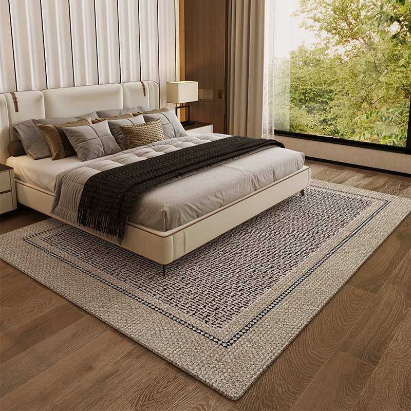 中古风顶奢卧室地毯双人床下地垫防凉脚床边毯民宿酒店客厅地毯,模玩/动漫/周边/娃圈三坑/桌游,模型制作工具/辅料耗材,淘宝优惠券,粉丝福利购,淘宝优惠卷