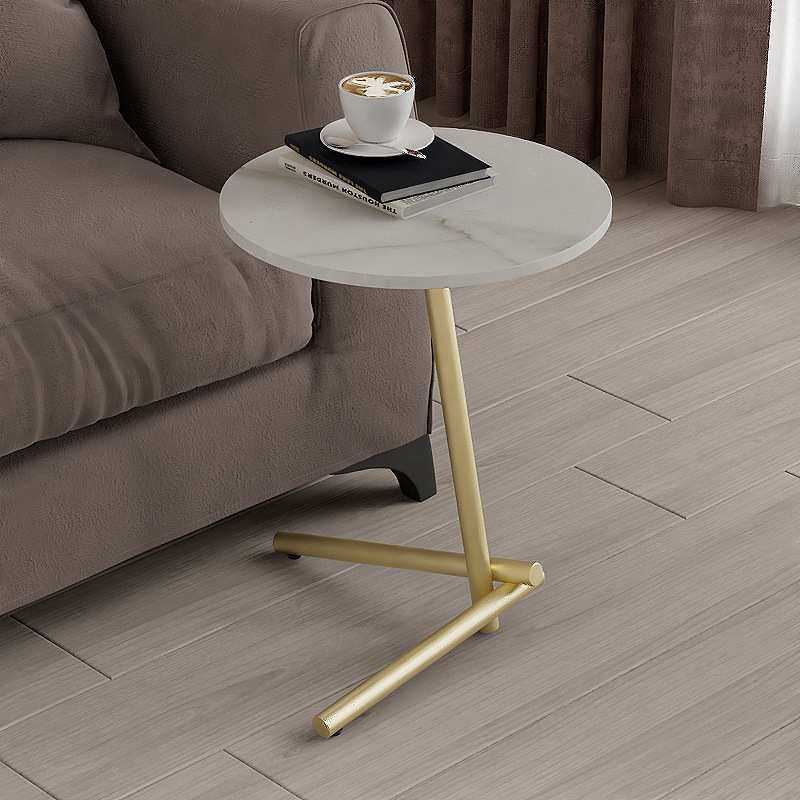 边几简约家用沙发岩板小茶几床头柜客厅边几圆桌子阳台北欧风角几,3C数码配件,摄像机配件,淘宝优惠券,粉丝福利购,淘宝优惠卷