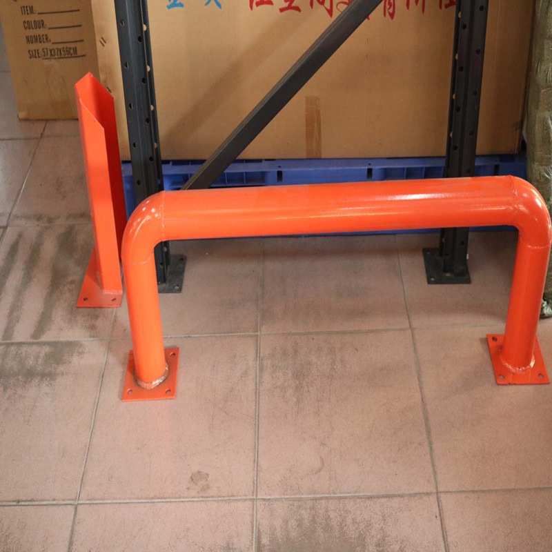 货架立柱防护装置 加厚U型护栏车间防撞栏杆停车位防护道路隔离桩