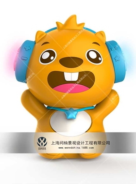 玻璃钢卡通形象雕塑IP设计商场美陈小品装置艺术儿童卡通雕塑制作