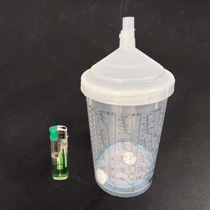 水性漆免洗壶 德国SATA萨塔喷枪壶 0.9升一次性塑料上壶汽车油漆