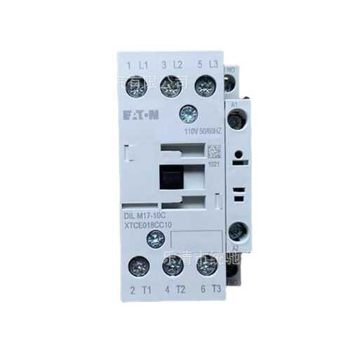 EATON伊顿穆勒 DILM17-10C(110V50/60Hz)电磁接触器XTCE018CC10