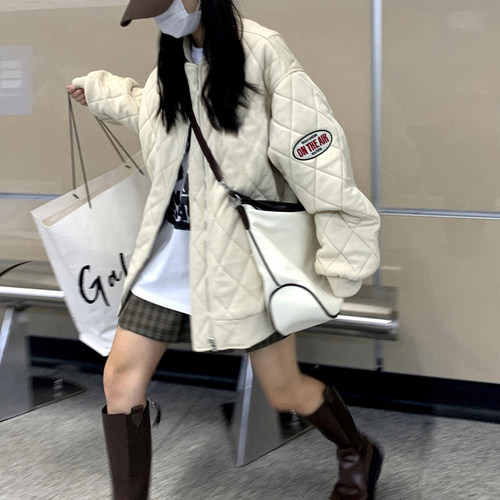 【官网正品】哈吉斯尼森男女潮棉服防风保暖简约休闲百搭