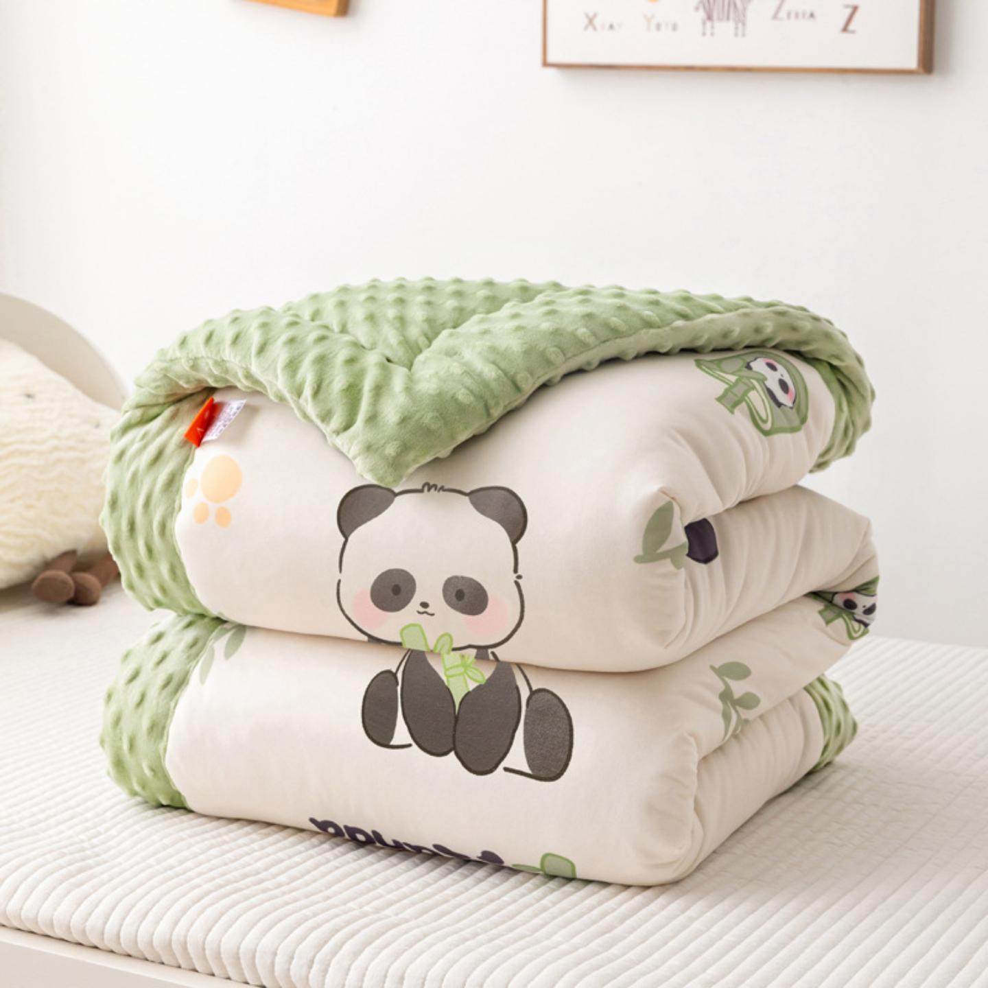 被子宝宝专用儿童安抚豆豆被春秋幼儿园午睡恒温加厚冬被,床上用品,乳胶被,淘宝优惠券,粉丝福利购,淘宝优惠卷