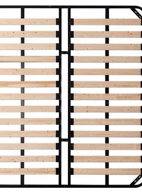 S58床81.8米骨架架排支撑架1.5米867折叠床架气动板龙骨铁钢架