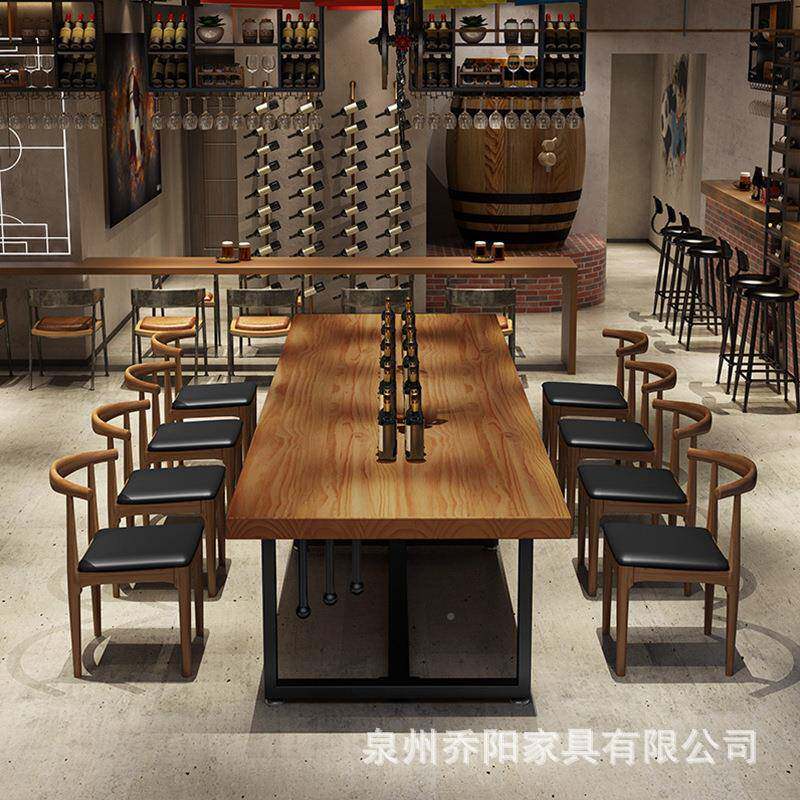 美组式职员实木BGZ20309公办公多桌工作室办台式电脑桌椅合人大型