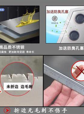 油水分离器厨房餐WWD饮店商用小型饭油污油水处理过滤隔油器不锈