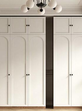 室复古风0深衣柜衣柜家用组卧成品6衣柜家用卧室梳妆台一体衣XVP