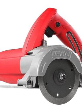 DEON大机有大功率石材37570切机割6112瓷砖木材云石机开槽切V割锯