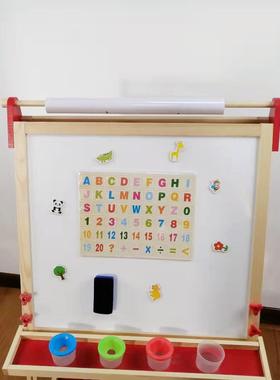 木制家用两面双学生支黑式架画画板5689用板写字板