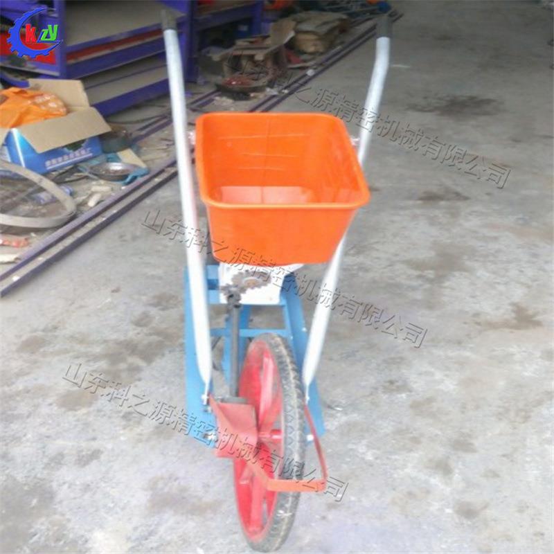 单行玉米谷物点播播TUT器手土扶人力单仓种机手自推玉米动播种覆