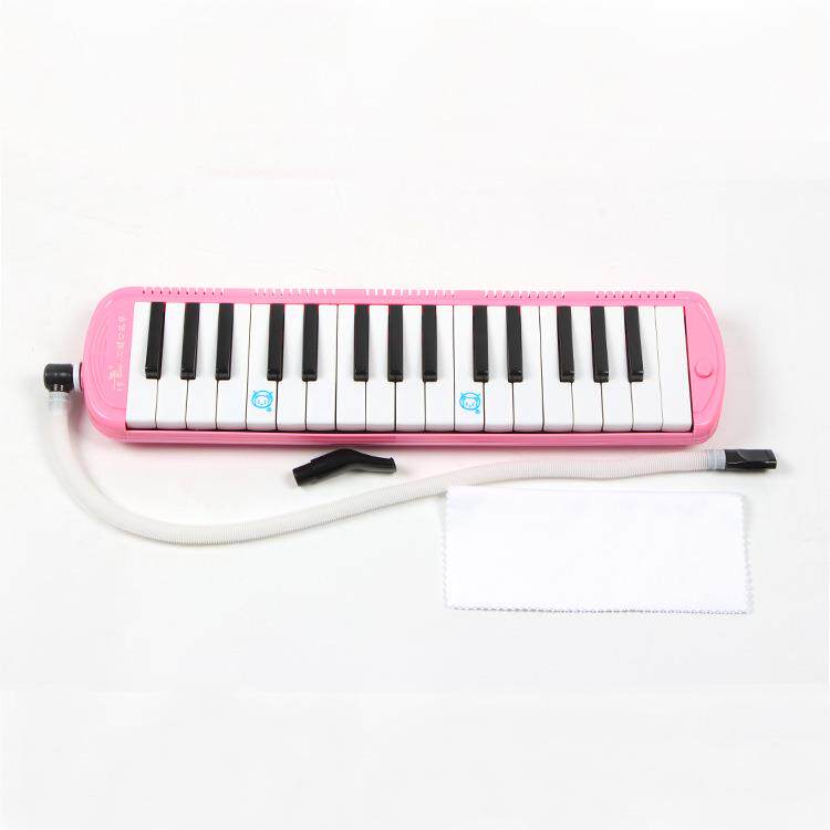 天鹅牌32键堂学生儿长童初学器口IZR风琴课乐含软管吹嘴琴包