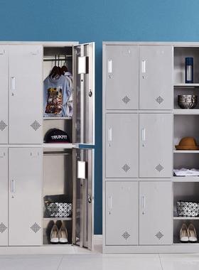 不锈钢更锁柜304员工宿MC-BXG舍浴柜室柜无尘衣净化车间带储物直