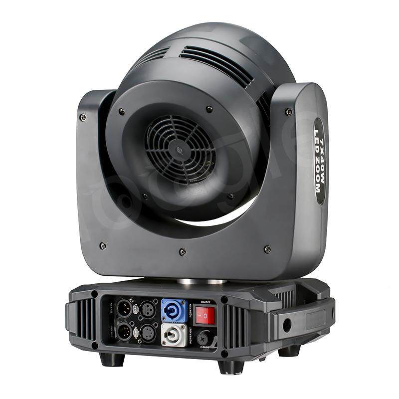 舞台灯光X40LED调焦摇7头染色灯酒吧KMG-7X40T婚庆舞染台色V氛围