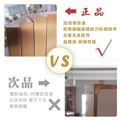 轻奢铝合金屏风XAE2可折叠店移动酒店办大公室隔断客厅饭堂玄金属