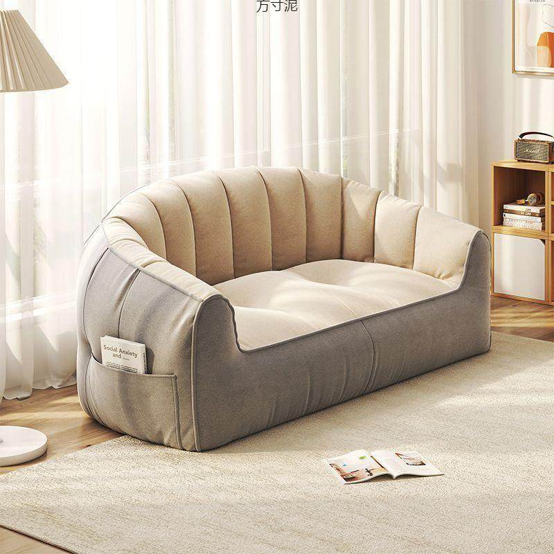 懒人沙卧发红榻榻米单双人网出租屋CYX房间躺可可睡室宿舍地上小