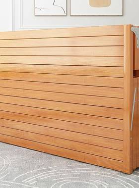 竹床人折叠叠床可折单双人1.床5米实木床凉床济82685型便携午休板