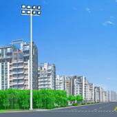 广户外道HDD路灯高杆中杆灯6米7米e8米篮球网球场灯场路灯ld道照