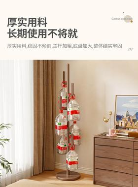 立式房间木衣帽架杆实服家用挂衣架简易放衣冬木架OVN落地卧室衣