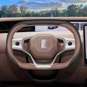 专用内饰品超薄四461季 20255款 2款 12方盘套24 汽车向把 阿维塔07