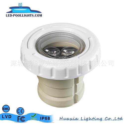 电商热销嵌入式泥池胶膜池水HX-CP95-LED泳池灯36W9W七彩水底灯IP