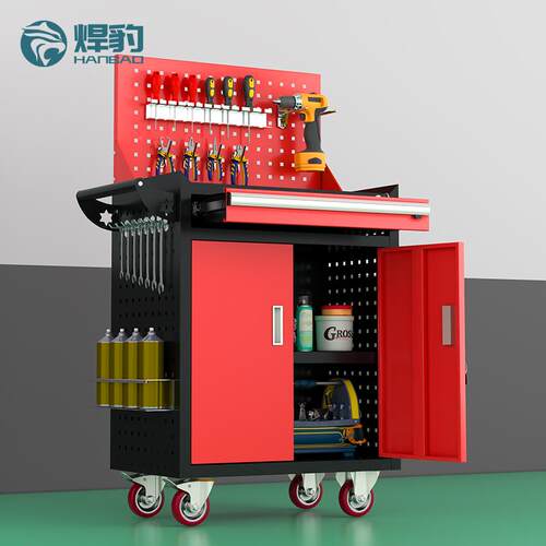 推手车维修多功能596五小推车工具箱零件修汽工具车加厚车间工具