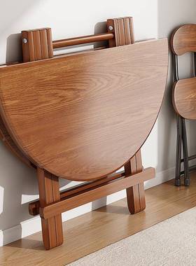 免安装折叠桌桌YQR家吃摆饭桌户外多用功能便携式摊出租房简易餐