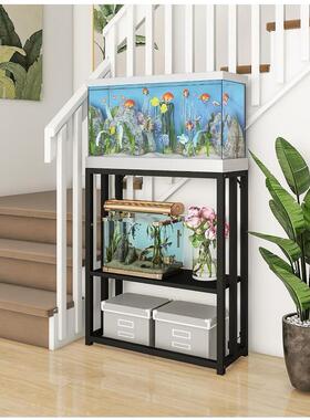 鱼缸架底桌子底架鱼缸铁艺金属OCO承重座客厅小型鱼缸置架物底座