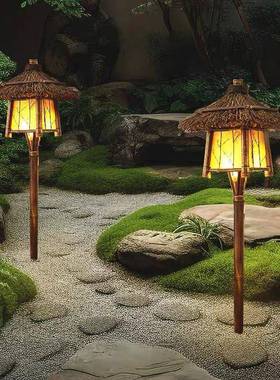 地插户花EZK外景观灯庭院接电防水式路灯园灯仿古灯日式草坪民宿