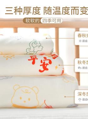 婴儿包被新春生抱被秋款加厚纯棉秋季厚款外出初儿生宝jaT8RnpJ冬